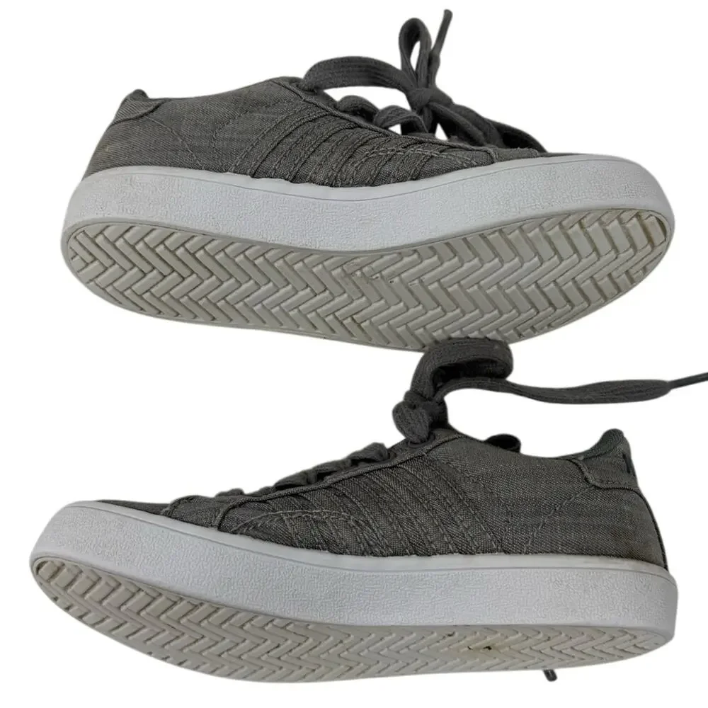 K-Swiss Toddler 10.5 Grey Classic Denim Sneakers Casual Low Top Shoes
